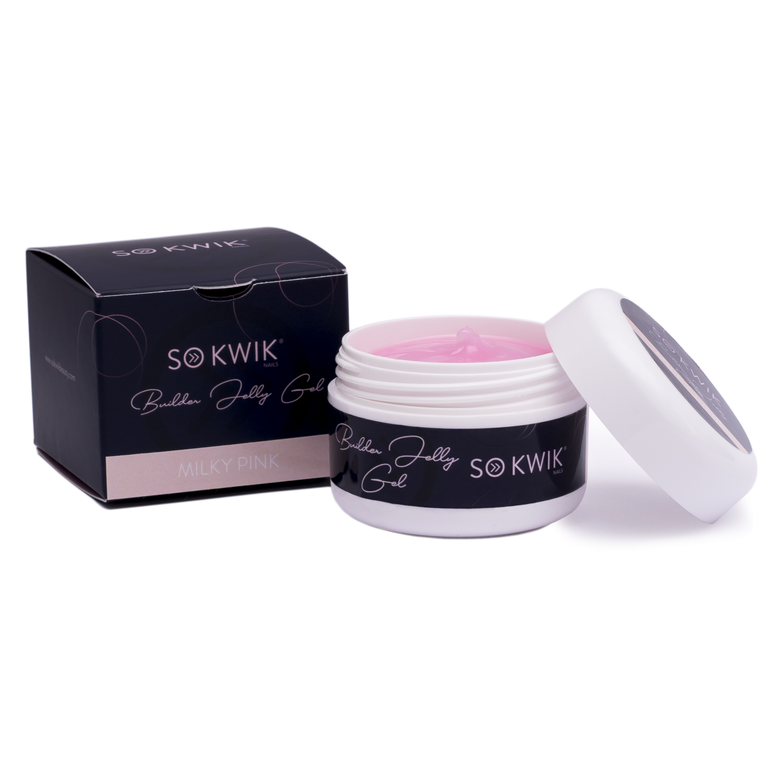 Sokwik - Builder Jelly Gel - Milky Pink