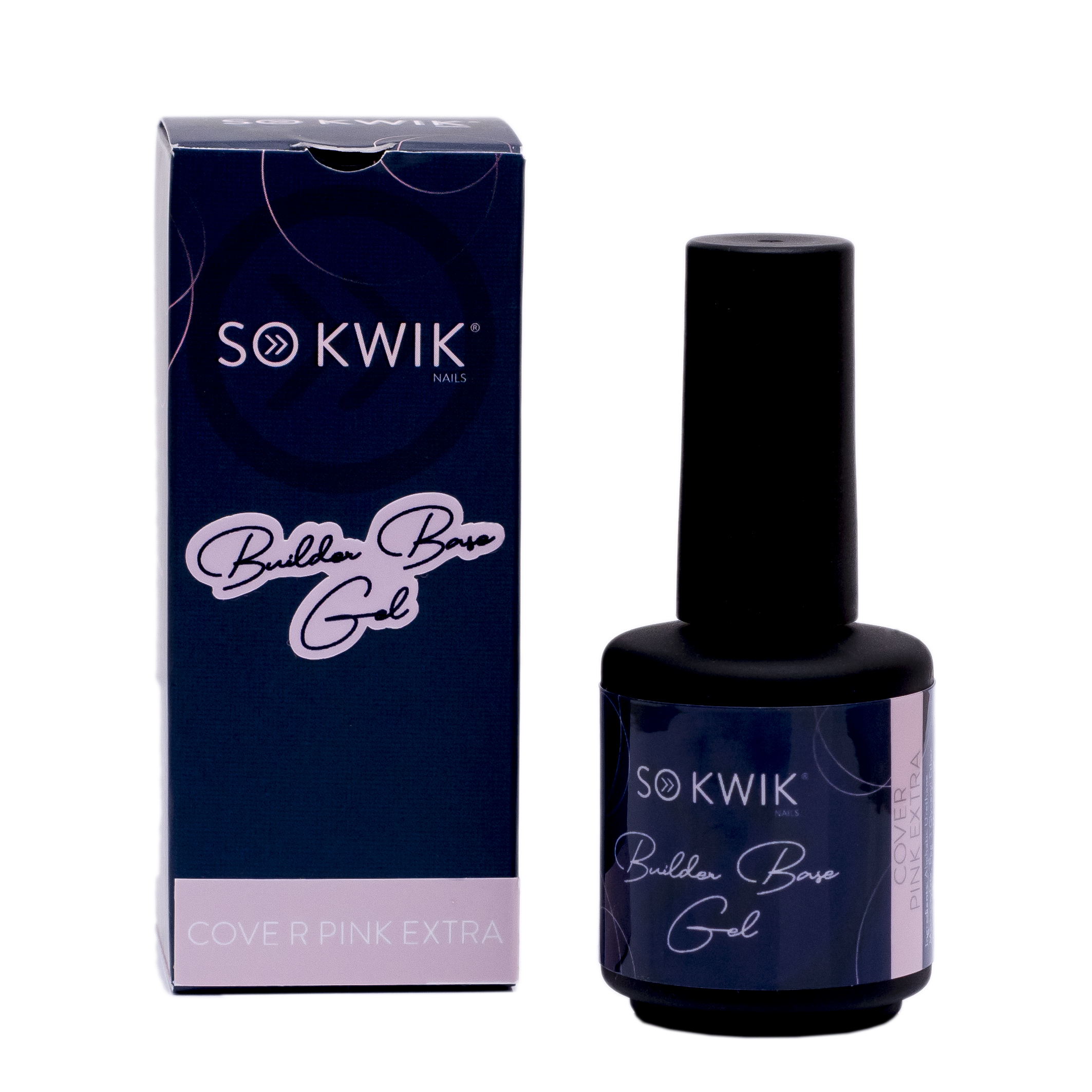 Sokwik - Builder base Gel - Cover Pink Extra 15ml - 1