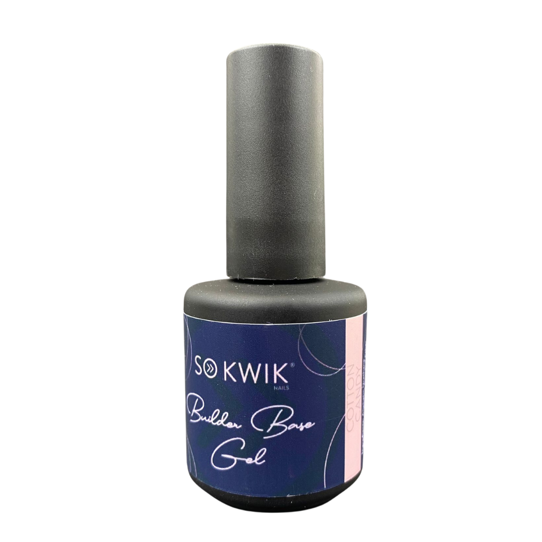 SoKwik Builder Rubber Base Gel Cotton Candy