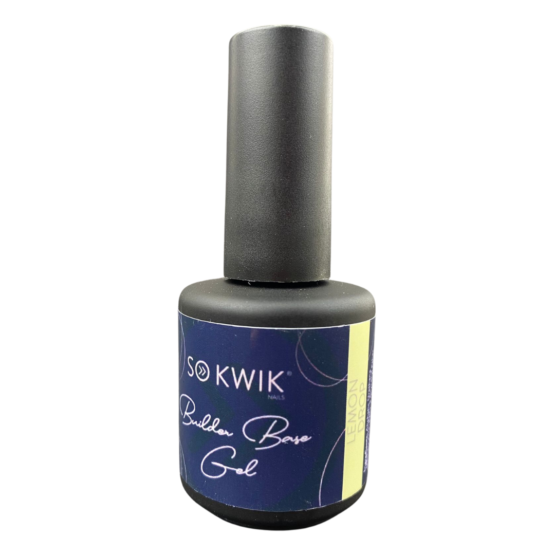 SoKwik Builder Rubber Base Gel Lemon Drop